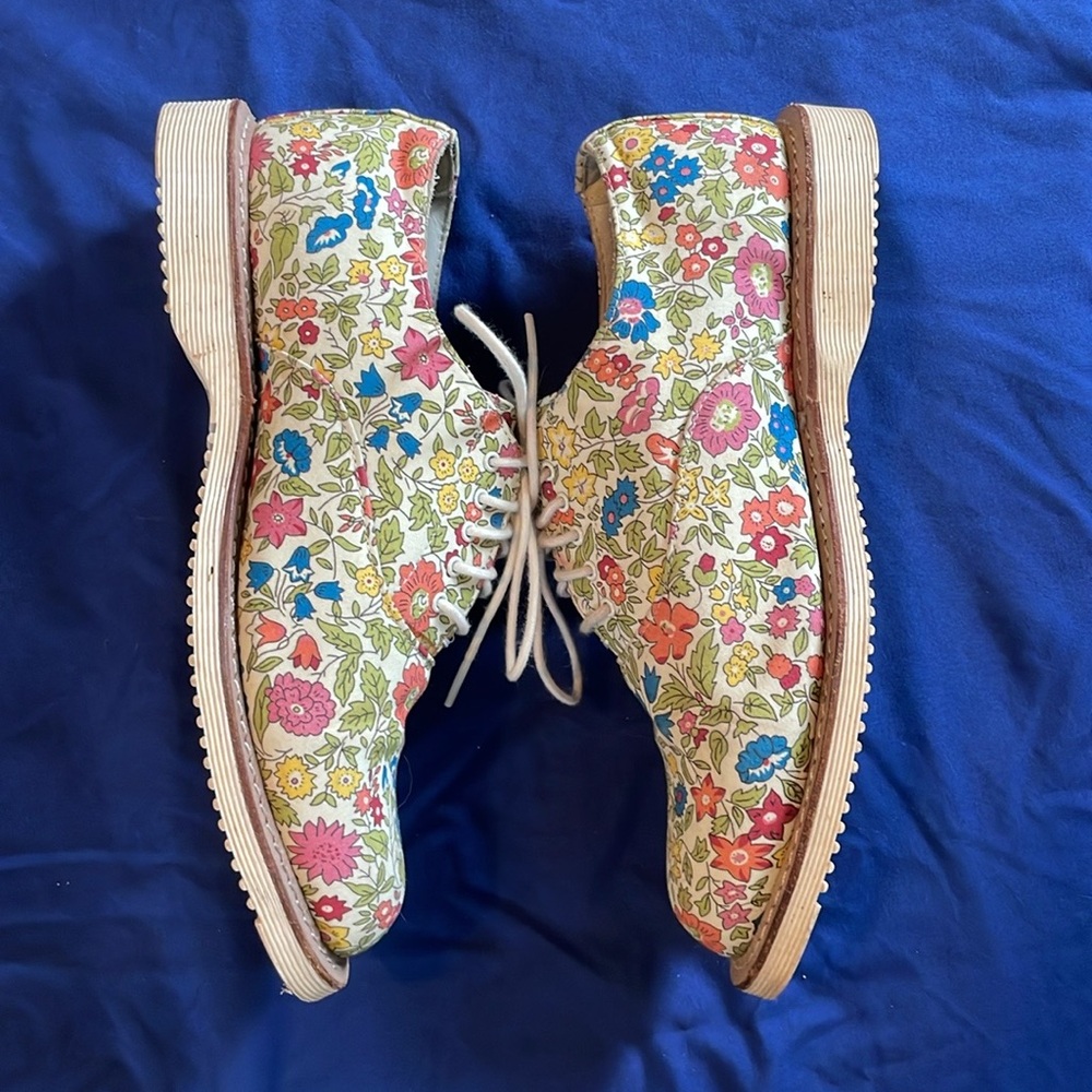 Dr. Martens x Liberty London Briar Oxford Shoes 9 41EU UK7 - Picture 3 of 7